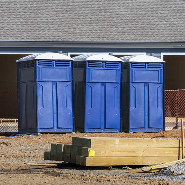 how do i determine the correct number of porta potties necessary for my event in Brownsville